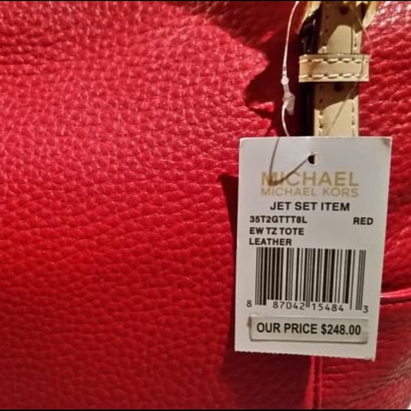 ❌SOLD❌SOLD❌SOLD❌Red Jet Set Tote bag - Picture 4 of 4