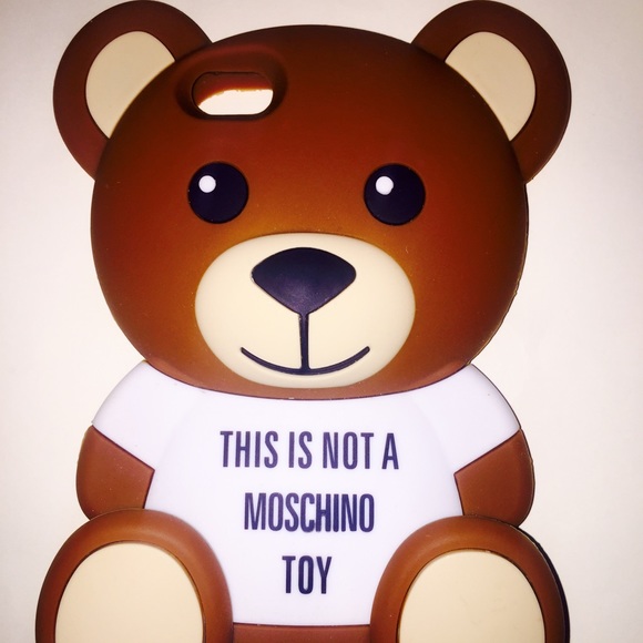 Moschino Teddy Bear iPhone 6 Plus Case