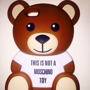Moschino Teddy Bear iPhone 6 Plus Case