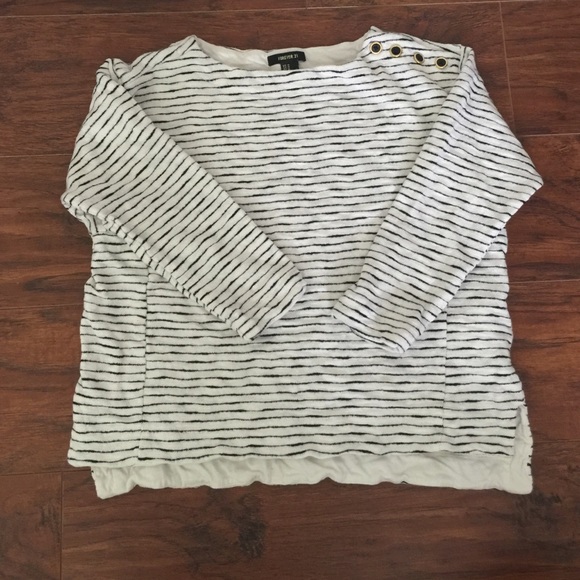 Striped crop top