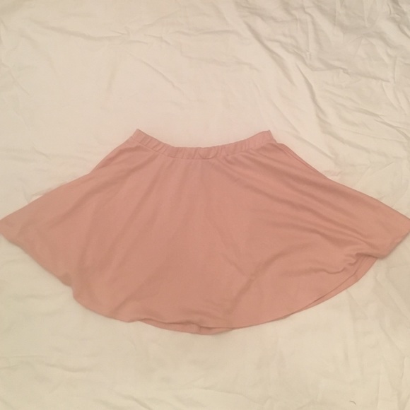 Pink skater skirt