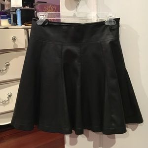 Leather skirt