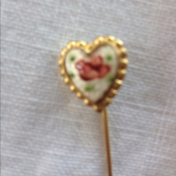 Antique Coro Guilloche Rose Jewelry set - Picture 2 of 4