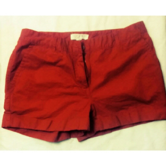 Forever 21 Pants - Forever 21 Low Rise Summer Shorts Red