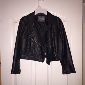 Leather jacket