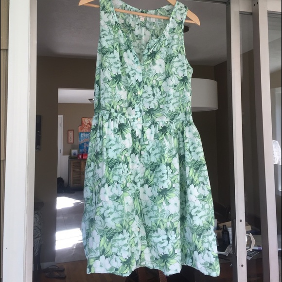 Gap summer sun dress, Sz 8, cotton, sweet print