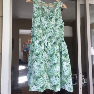 Gap summer sun dress, Sz 8, cotton, sweet print
