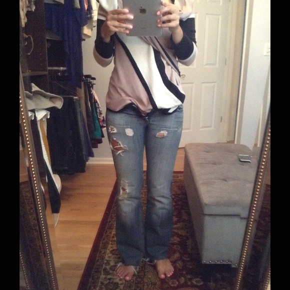 Plastic by gly distressed jeans - Picture 1 of 3