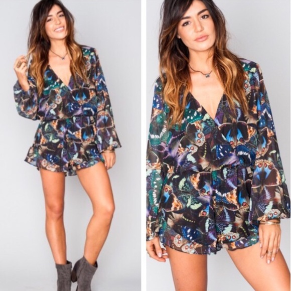 ✨NWT✨SMYM Rocky Romper Madame Beautifly