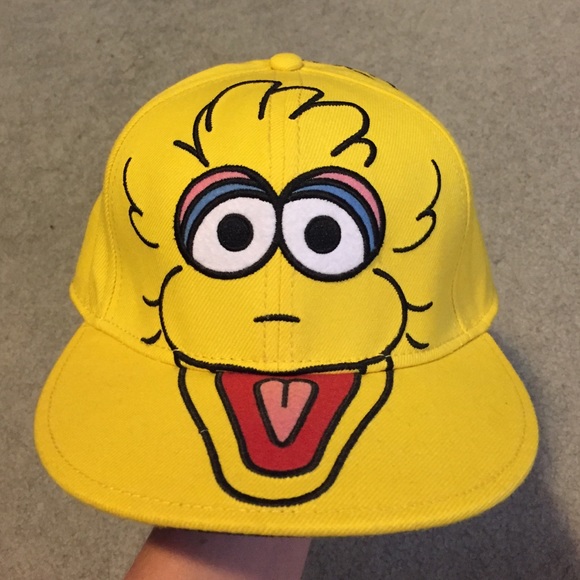 Big Bird snapback style hat