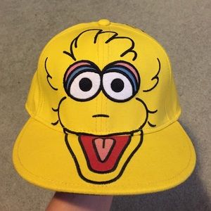 Big Bird snapback style hat