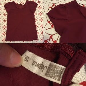 Maroon Japna Blouse