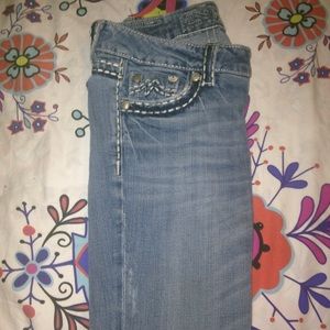 Miss me capris size 28
