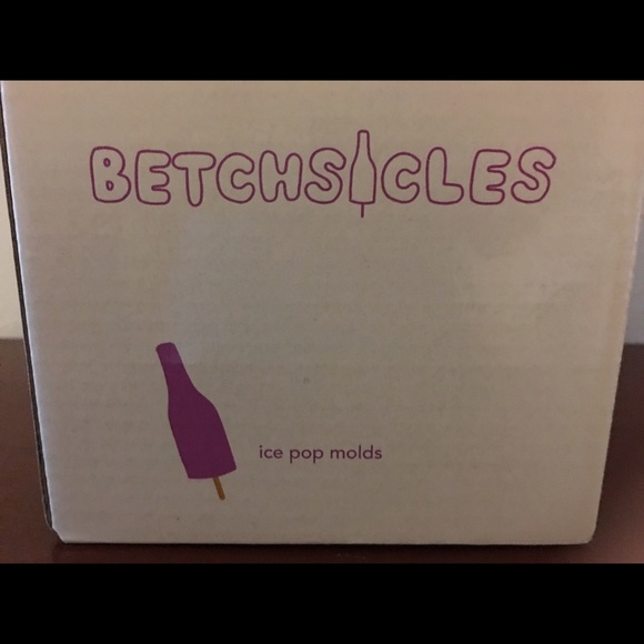 Betchcicles champagne ice pop molds