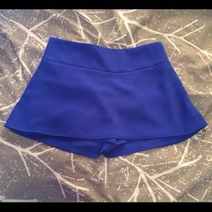 Royal blue express skort, size 4.