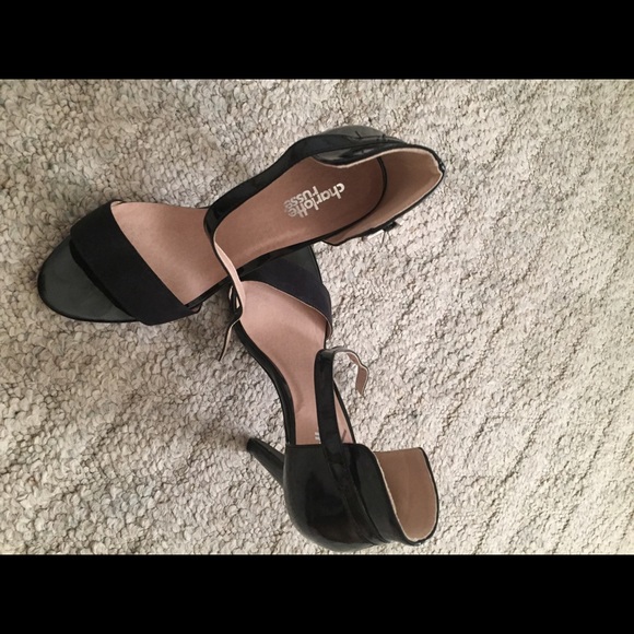 black heels worn once - Picture 4 of 4