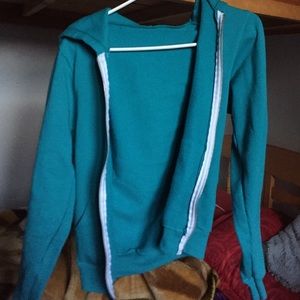 American Apparel Teal Hoodie