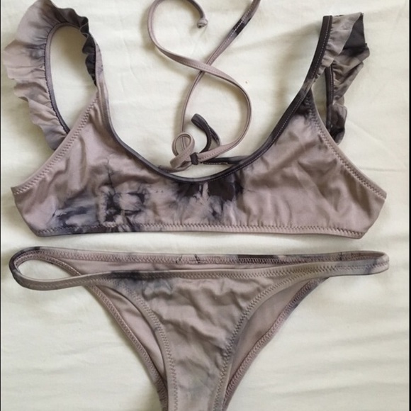 Made by dawn tie dye bikini set