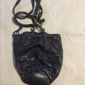 Hobo bag in Navy Blue