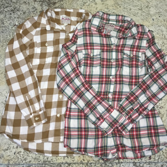 Bundle Old Navy Plaid Shirts