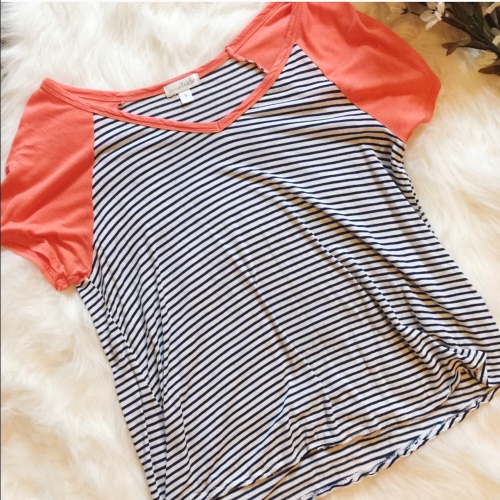 Charming Charlie Striped Tee