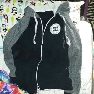 DC Zip up sweatshirt.