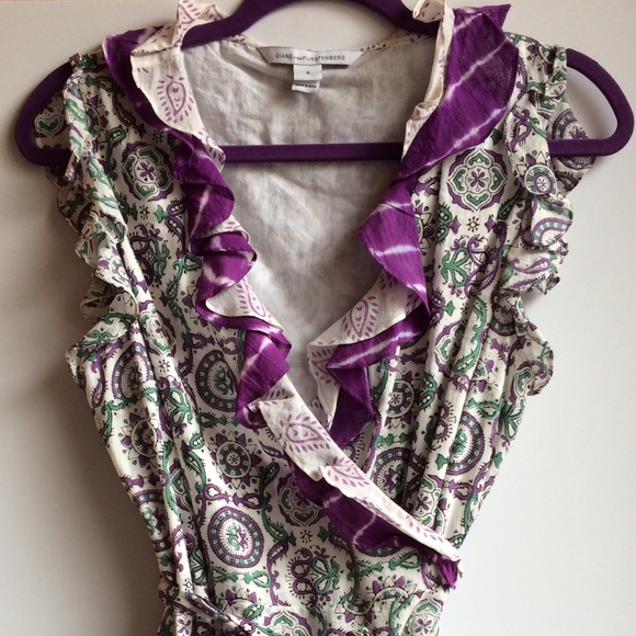 DVF "Judette" wrap dress