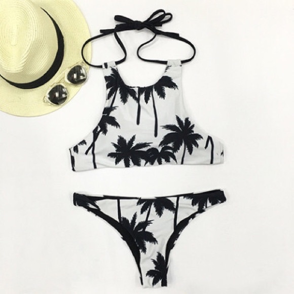 Beautiful Palm Bikini Set