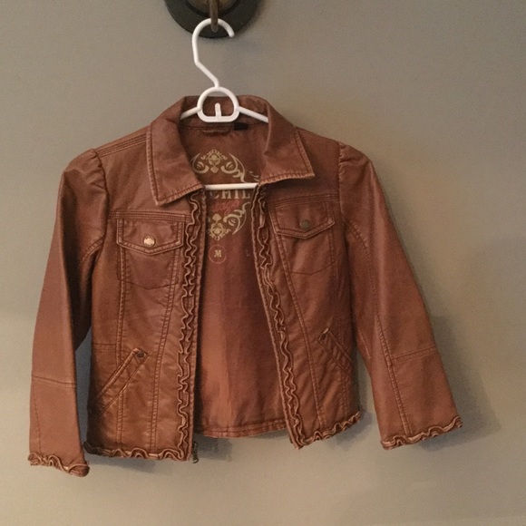 Big Chill girls faux leather jacket