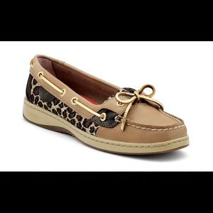 Sparkly Cheetah Print Sperrys