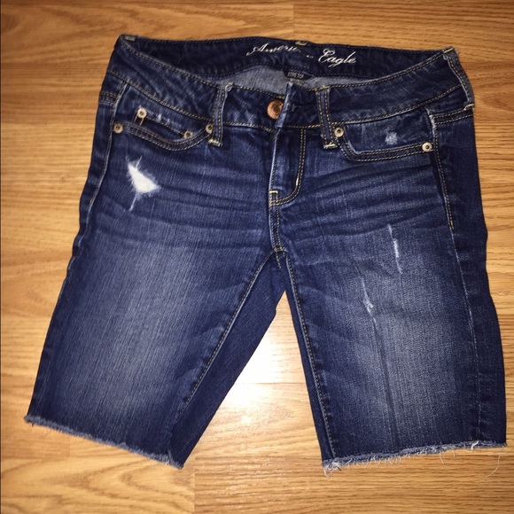 American Eagle Bermuda jean shorts