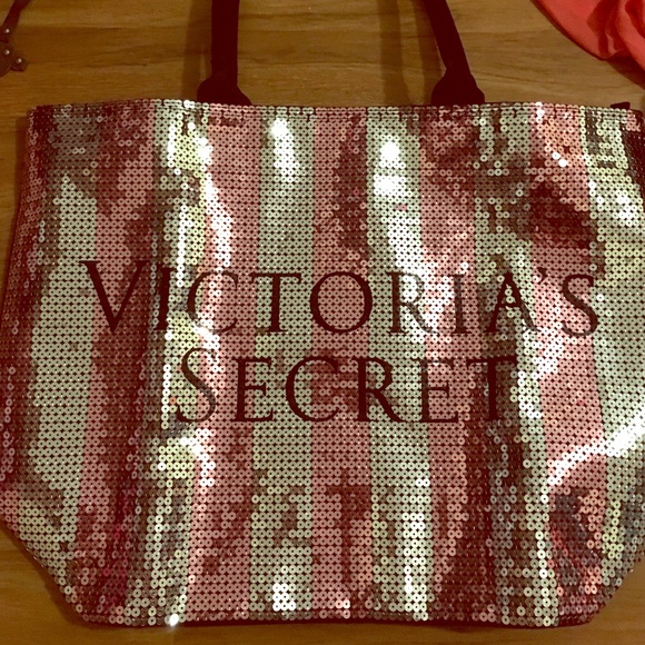 Brand new sequined VS bag