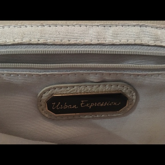 Beige Clutch/ Crossover Bag from Urban Expressions - Picture 4 of 4