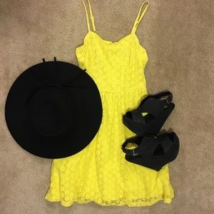 Yellow Small Mossimo summer dress