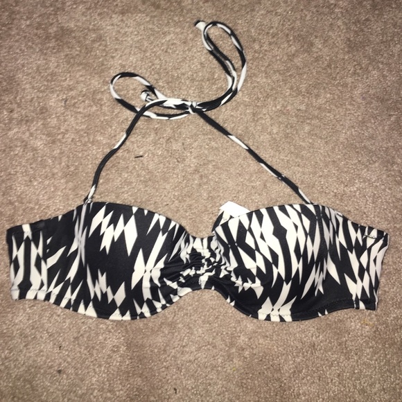 Bandeau bathing suit top