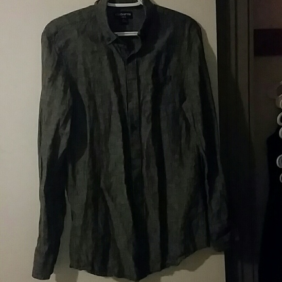 Slim fit button up