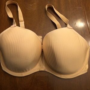Freya bra size 34G color nude