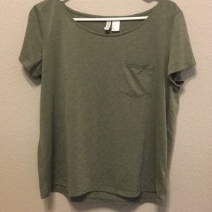 Soft Olive Green Tee