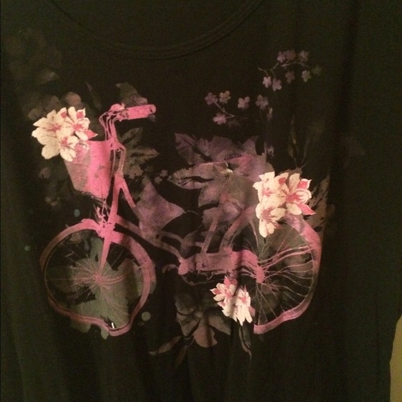 Just my size black tee