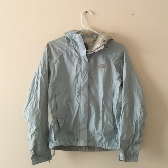 North Face raincoat