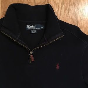 Gently worn Polo by Ralph Lauren half zip