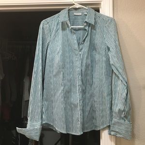 NWOT New York & Co Stretch blouse Sz Small
