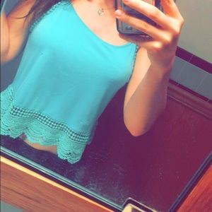 Cute little crop tank top