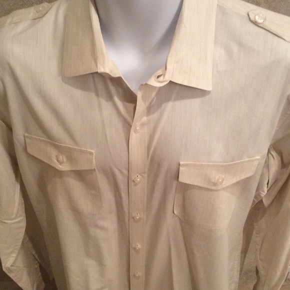 Men's Dress Shirt. Marc Anthony Slim Fit. - Picture 1 of 2