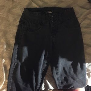 Hottopic gray skinny jeans