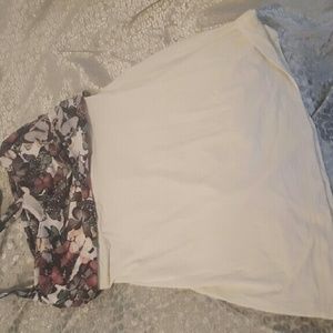 Butterfly Wrap tank top