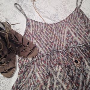 LAST DAY CLOSET CLOSING Boho Dress