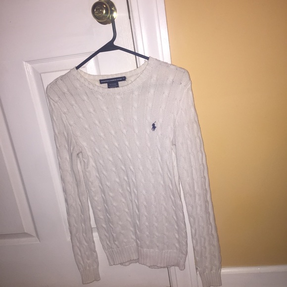White Polo Sweater