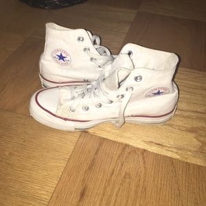 White high top converse