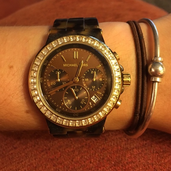 Michael Kors Tortoise Watch